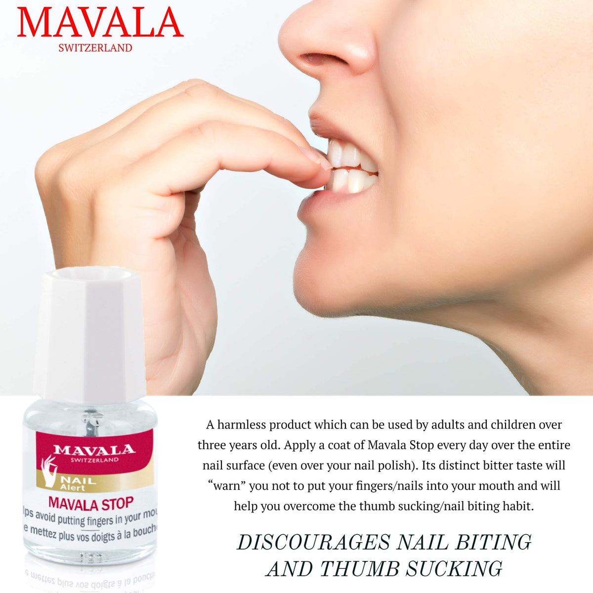 MAVALA Stop Nail Polish packaging