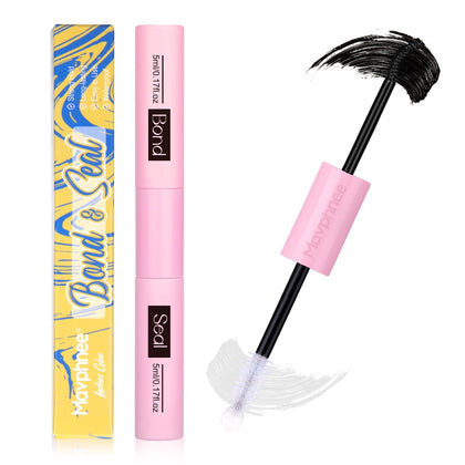 Mavphnee 2 in 1 Cluster Eyelash Glue Bond and Seal front view