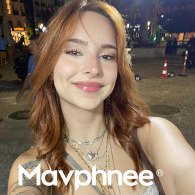 Mavphnee Brown Eyelash Clusters lifestyle scene