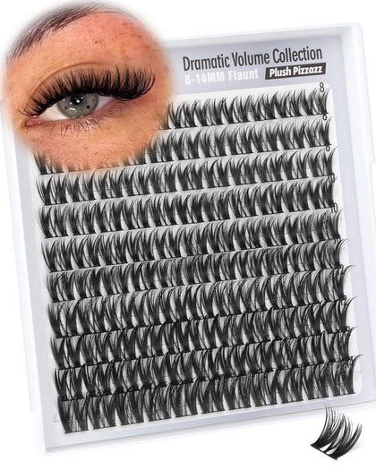 Mavphnee Flaunt Cluster Lashes 8-14MM front view