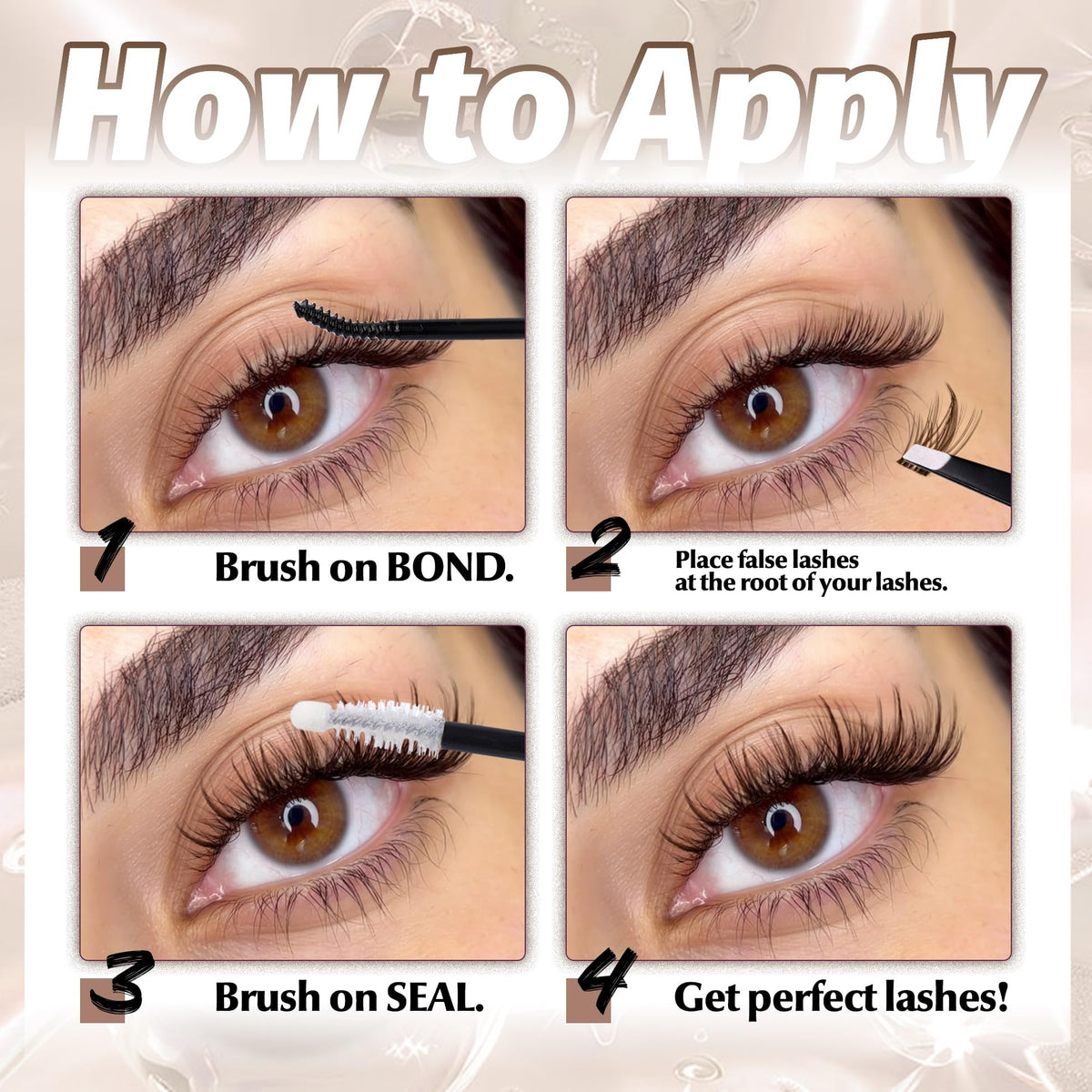 Mavphnee lash bond and seal glue included in kit