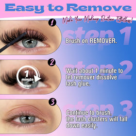 Mavphnee Lash Bond and Seal Kit packaging on a vanity