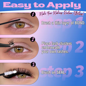Mavphnee Lash Sealant applicator brush close-up