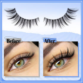Mavphnee Manga Lash Clusters individual lash close-up