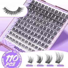 Mavphnee Wispy Lash Clusters packaging with product details