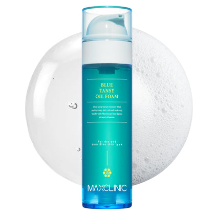 MAXCLINIC K Beauty Blue Tansy Oil To Foam Cleanser front view