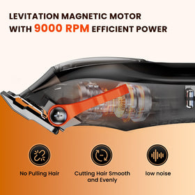 MAXGROOM Hair Clipper with guide combs and USB-C charging cable