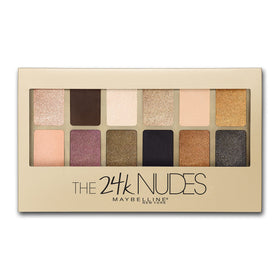 MAYBELLINE 24K Nudes Gold Eyeshadow Palette front view