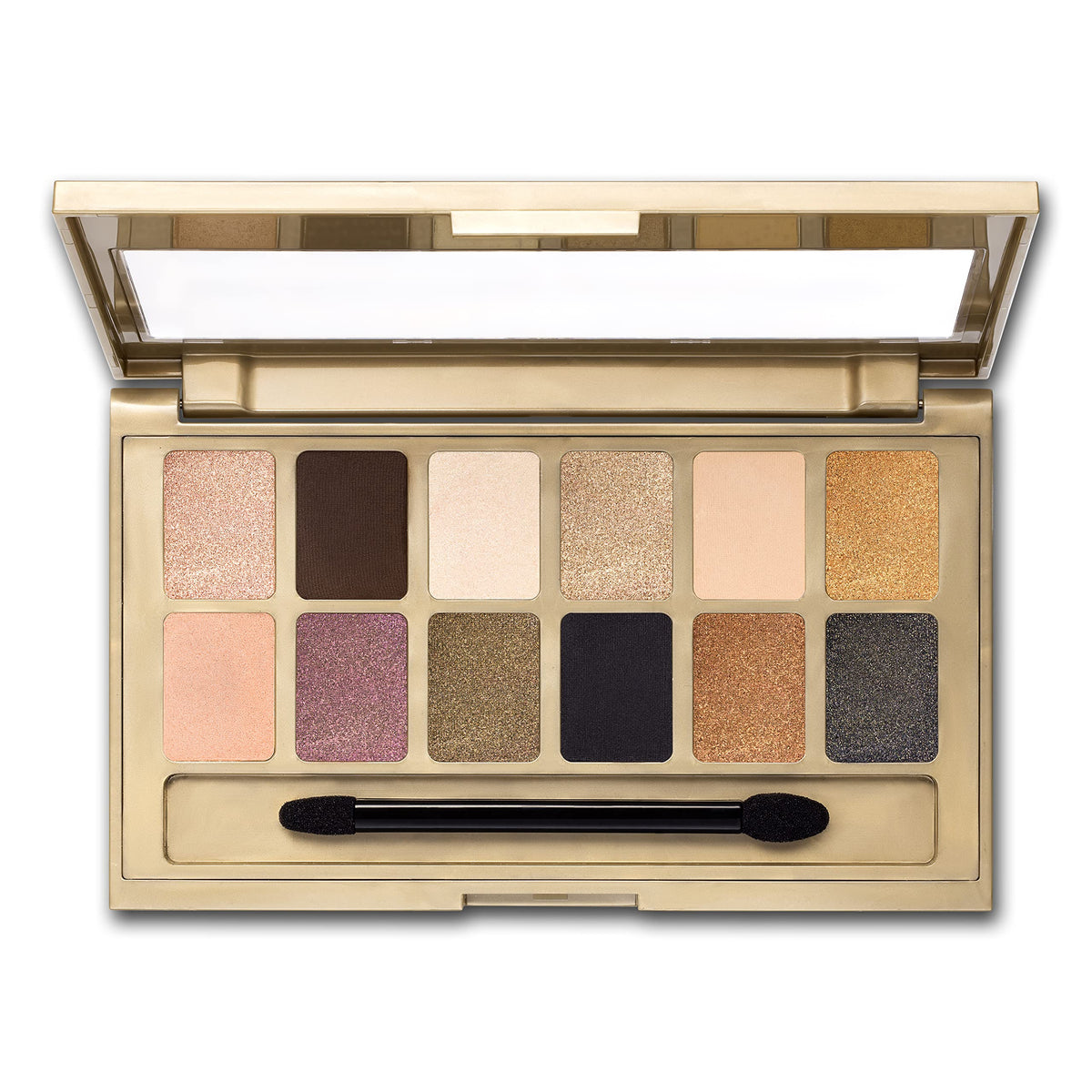 MAYBELLINE 24K Nudes Gold Eyeshadow Palette with dual-ended applicator