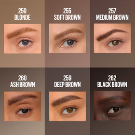 MAYBELLINE Brow Inserts Eyebrow Pen swatch on skin