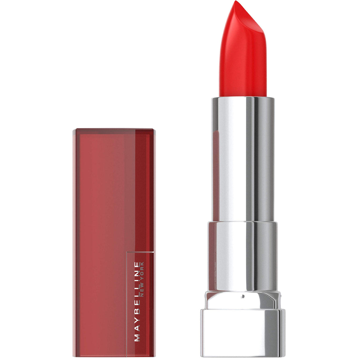 MAYBELLINE Color Sensational Lipstick On Fire Red front view