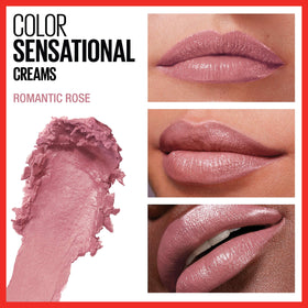 MAYBELLINE Color Sensational Lipstick Romantic Rose swatch