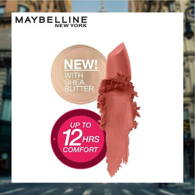 MAYBELLINE Color Sensational Lipstick swatch on skin