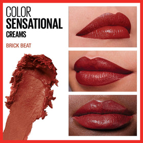 MAYBELLINE Color Sensational Lipstick swatch on skin