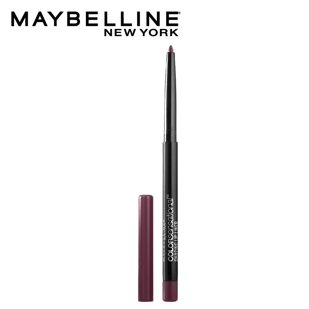MAYBELLINE Color Sensational Shaping Lip Liner Rich Wine swatch on skin