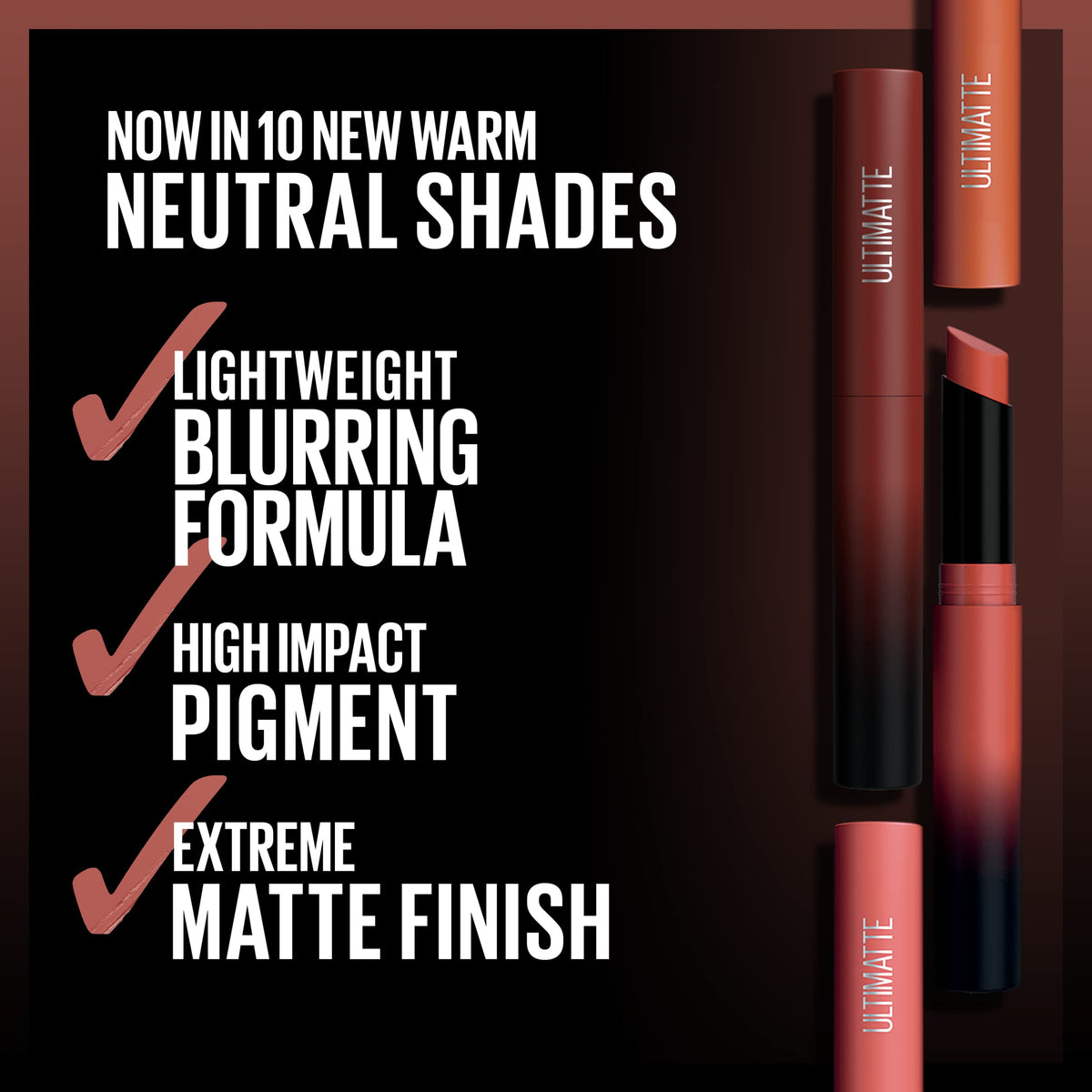 MAYBELLINE Color Sensational Ultimatte Lipstick More Blonde packaging