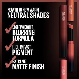 MAYBELLINE Color Sensational Ultimatte Lipstick More Blonde packaging