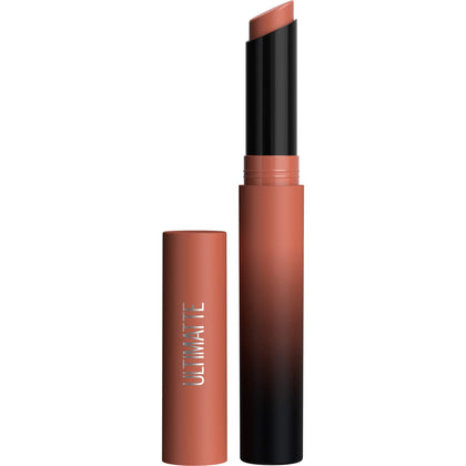 MAYBELLINE Color Sensational Ultimatte Matte Lipstick in More Taupe front view
