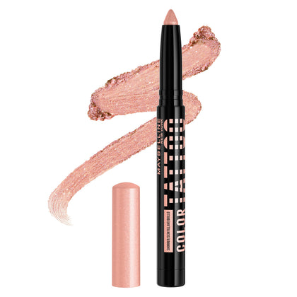 MAYBELLINE Color Tattoo Eye Shadow Stix Rose Gold Shimmer front view