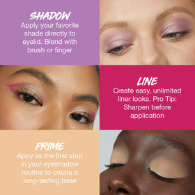 MAYBELLINE Color Tattoo Eye Shadow Stix showing creamy texture