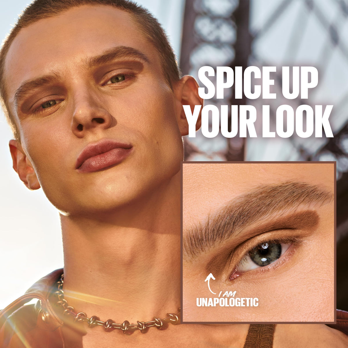 MAYBELLINE Color Tattoo Eye Shadow Stix with makeup tools