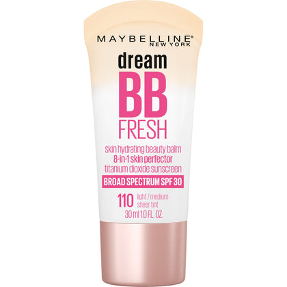 MAYBELLINE Dream Fresh BB Cream front view with SPF 30 label