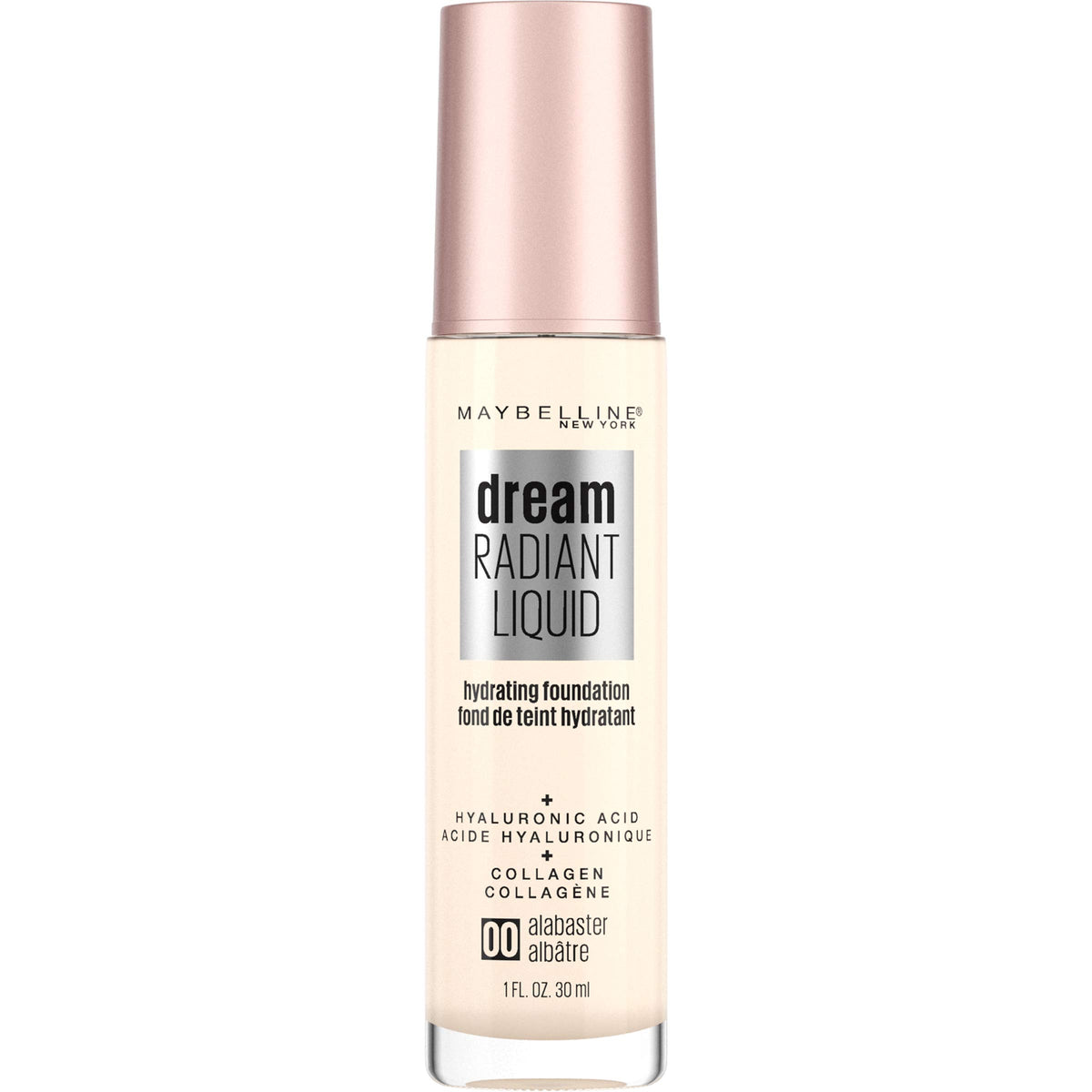 MAYBELLINE Dream Radiant Liquid Foundation bottle side view