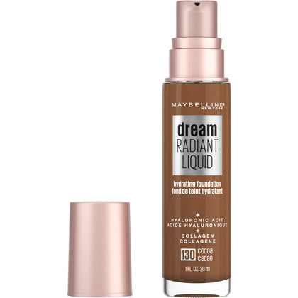 MAYBELLINE Dream Radiant Liquid Foundation Cocoa front view