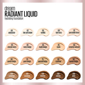 MAYBELLINE Dream Radiant Liquid Foundation Fair Porcelain 100g lifestyle scene