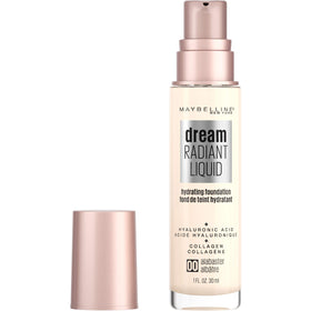 MAYBELLINE Dream Radiant Liquid Foundation front view in Alabaster