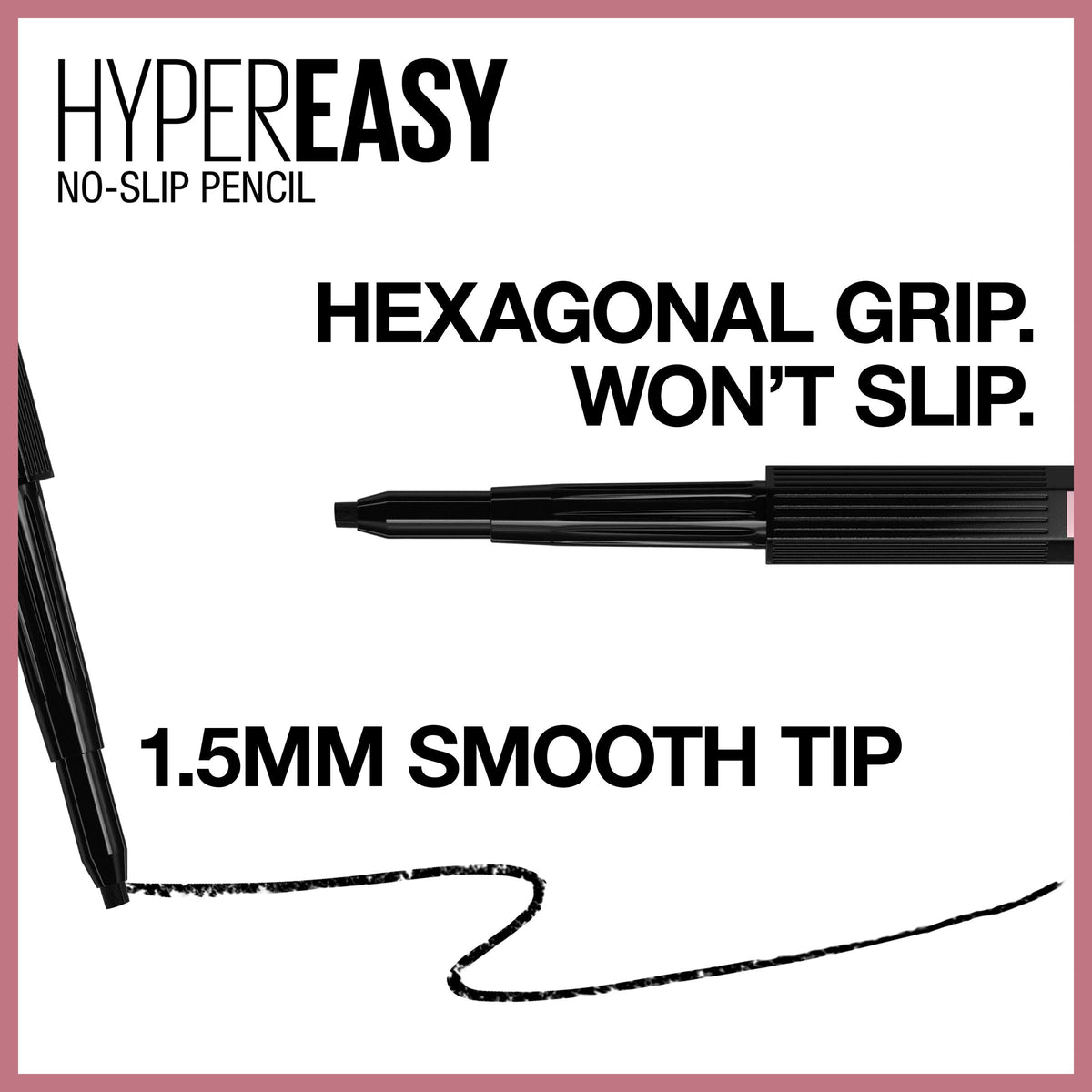 MAYBELLINE Eyestudio Hyper Easy No Slip Pencil packaging