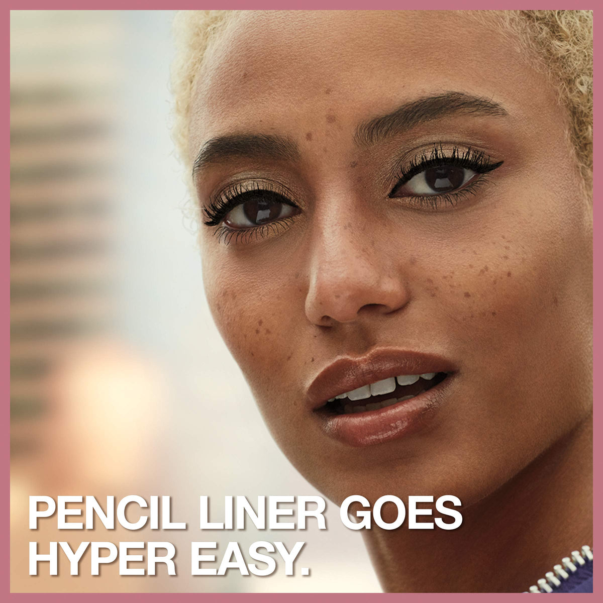 MAYBELLINE Eyestudio Hyper Easy No Slip Pencil showing hexagonal grip