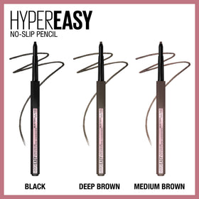 MAYBELLINE Eyestudio Hyper Easy No Slip Pencil swatch on skin