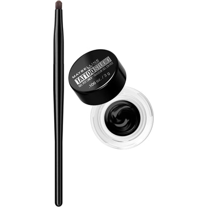 MAYBELLINE Eyestudio Lasting Drama Gel Eye Liner Blackest Black front view