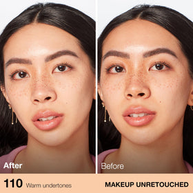 MAYBELLINE Fit Me Dewy Foundation Porcelain texture on skin