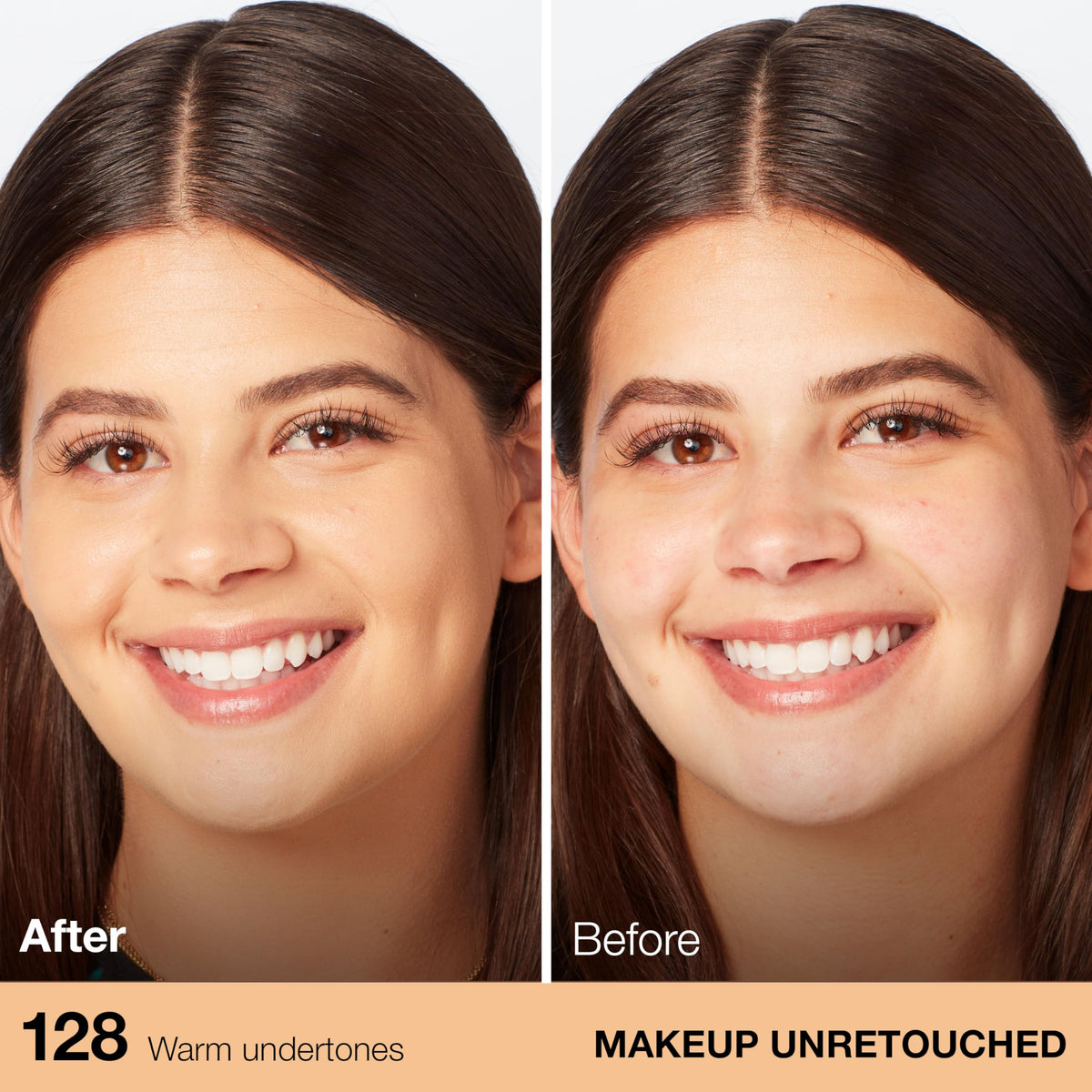 Maybelline Fit Me Dewy Foundation Warm Nude bottle with SPF label