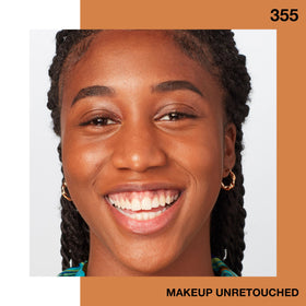 MAYBELLINE Fit Me Dewy + Smooth Foundation Coconut texture on skin