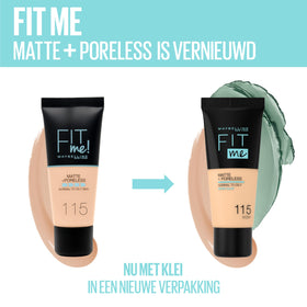 MAYBELLINE Fit Me Foundation 30ml bottle with label