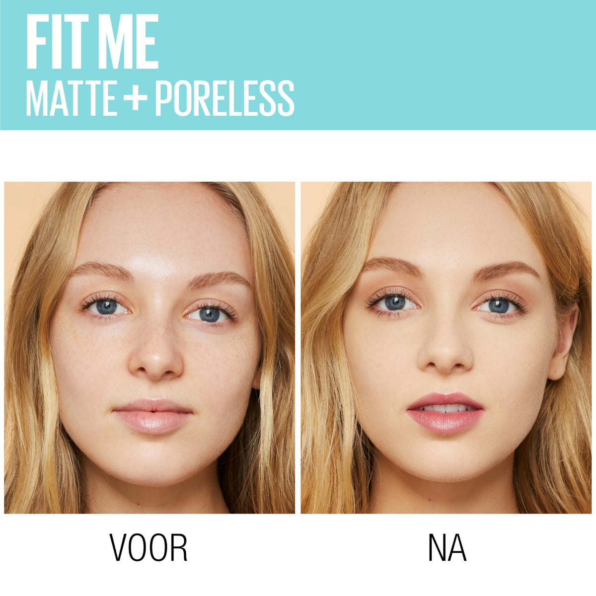 MAYBELLINE Fit Me Foundation texture on a hand