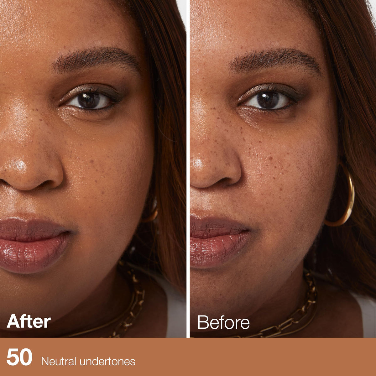 MAYBELLINE Fit Me Liquid Concealer Café swatch on skin