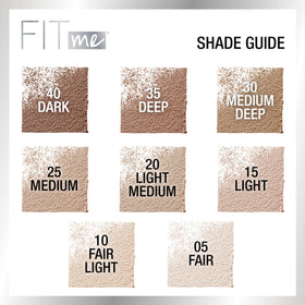 MAYBELLINE Fit Me Loose Setting Powder Deep application with brush