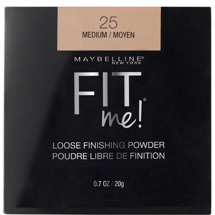 MAYBELLINE Fit Me Loose Setting Powder front view, Medium shade