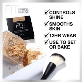 MAYBELLINE Fit Me Loose Setting Powder Medium Deep packaging
