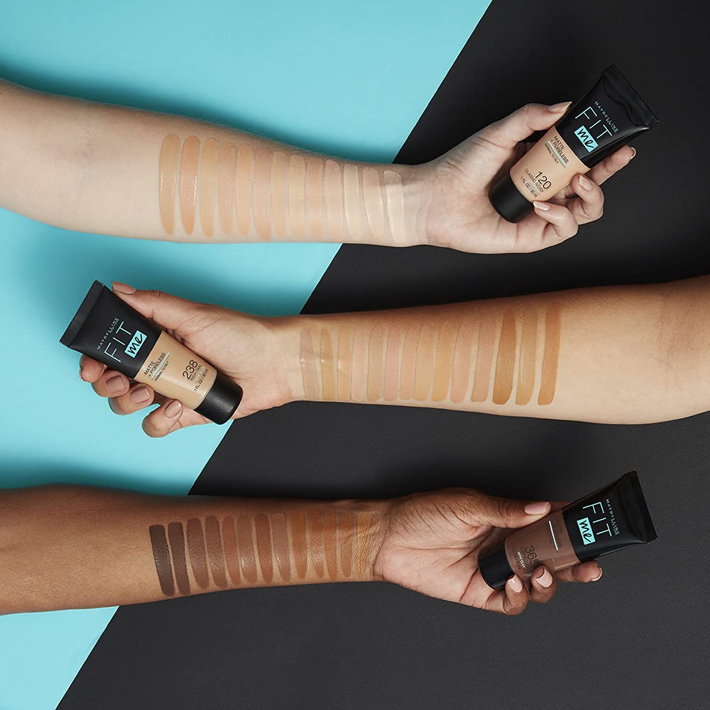 MAYBELLINE Fit Me Matte Foundation 104 Soft Ivory in makeup routine