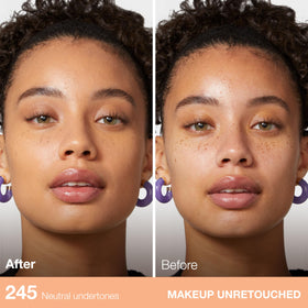 MAYBELLINE Fit Me Matte + Poreless Foundation Classic Beige texture on skin