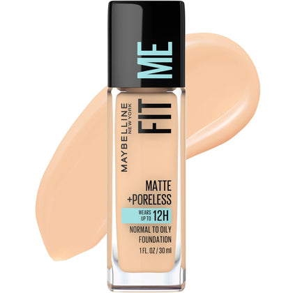 MAYBELLINE Fit Me Matte + Poreless Foundation Classic Ivory front view