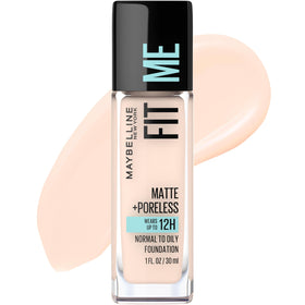 MAYBELLINE Fit Me Matte + Poreless Foundation Fair Porcelain front view
