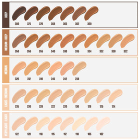 MAYBELLINE Fit Me Matte + Poreless Foundation Natural Ivory texture close-up