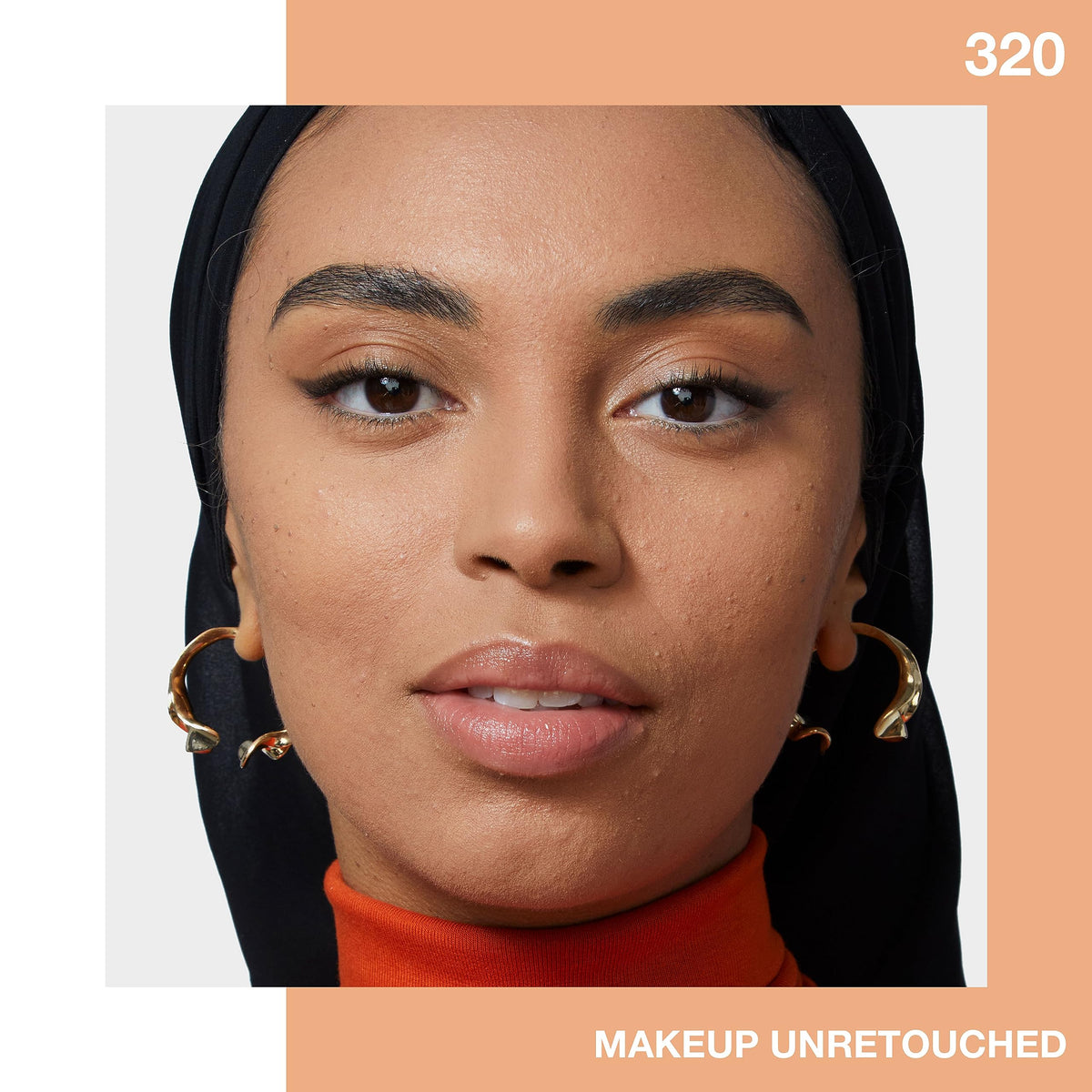 MAYBELLINE Fit Me Matte + Poreless Foundation Natural Tan on skin swatch