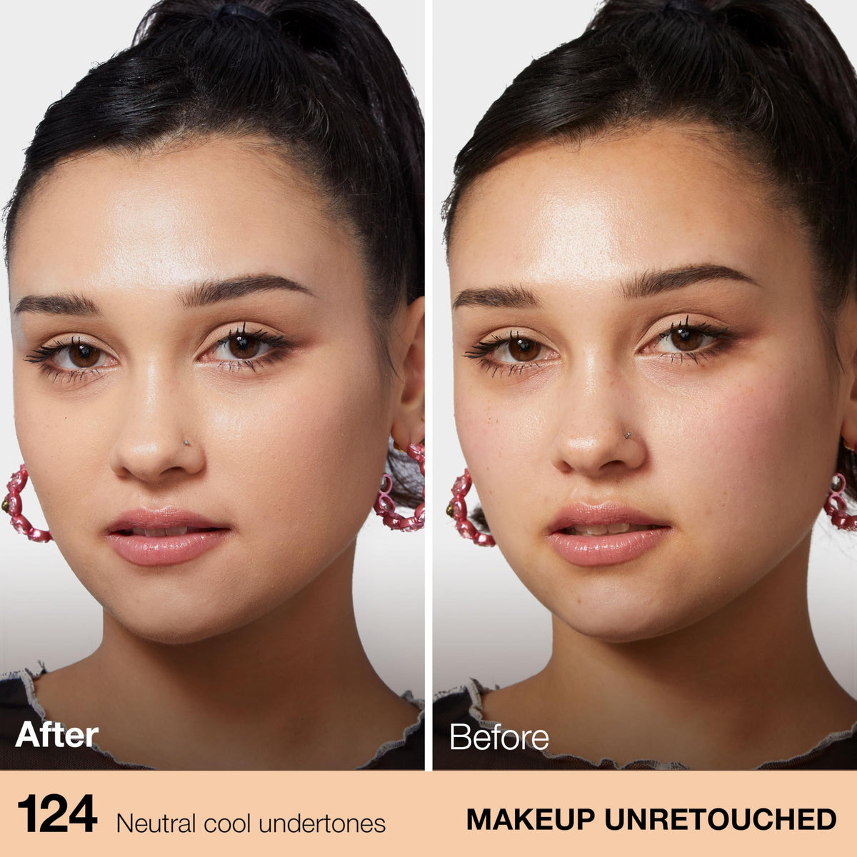 MAYBELLINE Fit Me Matte + Poreless Foundation Soft Sand texture on hand